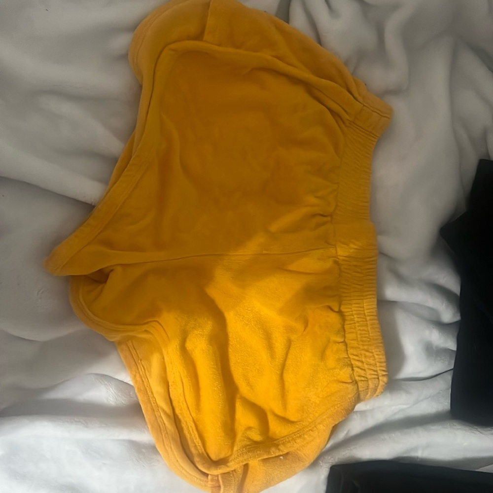 Beach shorts size small towel like material not really used
